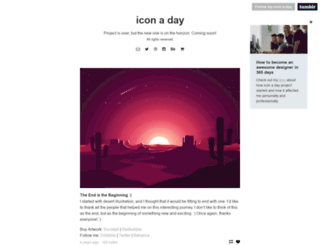 icon-a-day.com screenshot