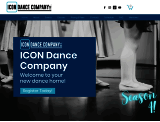 icondancecompany.com screenshot