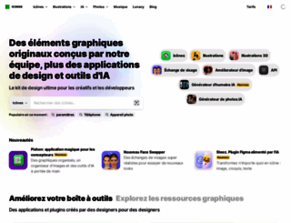 icones8.fr screenshot