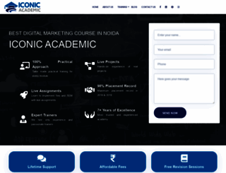 iconicacademic.com screenshot