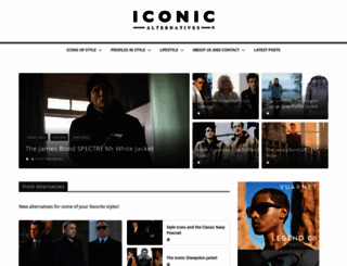 iconicalternatives.com screenshot