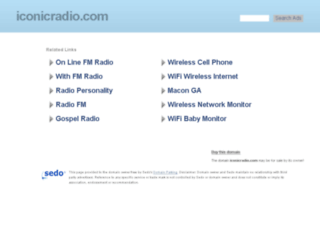 iconicradio.com screenshot