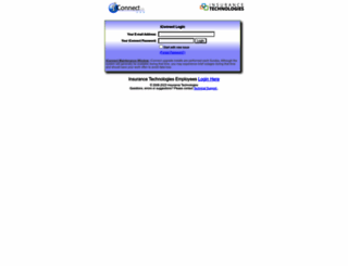 iconnect.insurancetechnologies.com screenshot