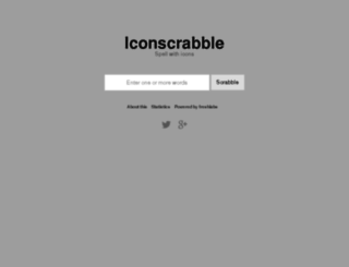 iconscrabble.com screenshot