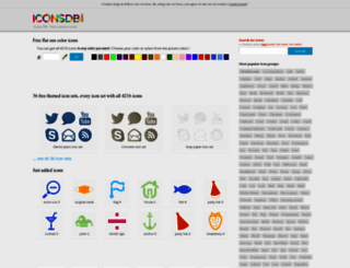 iconsdb.com screenshot