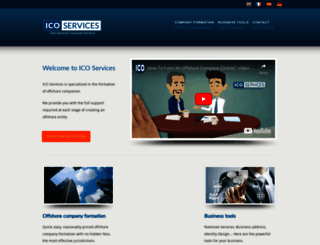 icoservices.com screenshot