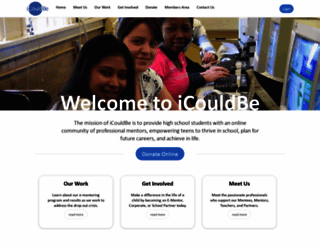 icouldbe.org screenshot