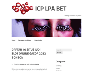 icplpa.org screenshot