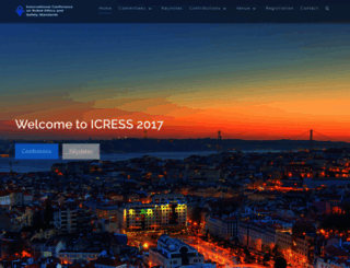 icress2017.org screenshot