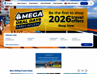 icruise.com screenshot