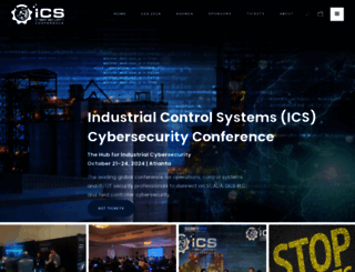 icscybersecurityconference.com screenshot