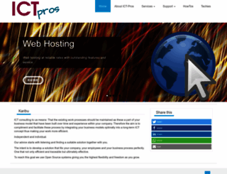 ict-pros.co.tz screenshot