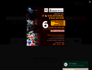 ict-trainings.com screenshot