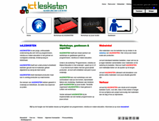 ictleskisten.nl screenshot