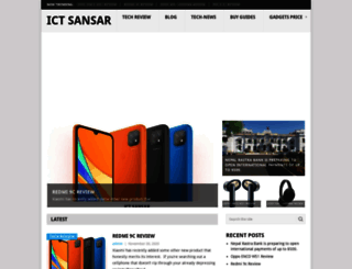 ictsansar.com screenshot