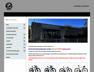icyclebikeshop.com screenshot