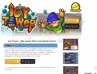 icytower.freelunchdesign.com screenshot