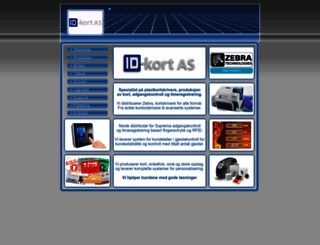 id-kort.as screenshot