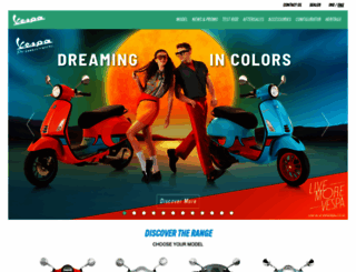 id.vespa.com screenshot