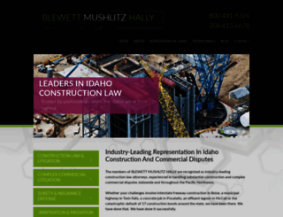 idahoconstructionlawyers.com screenshot