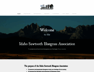 idahosawtoothbluegrass.org screenshot