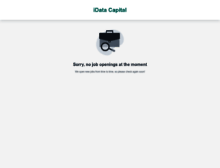 idata-capital.workable.com screenshot