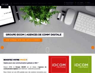 idcomcrea.fr screenshot