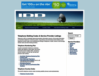 idd.com.au screenshot