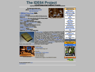 ide64.org screenshot