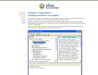 ideacruncher.com screenshot
