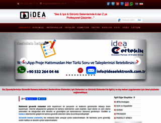 ideaelektronik.com.tr screenshot