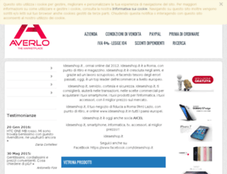 ideaeshop.it screenshot