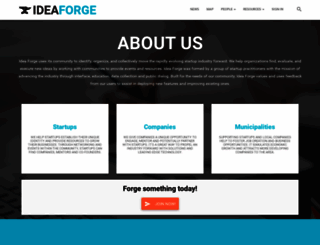 ideaforge.co screenshot