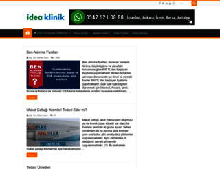 ideaklinik.com screenshot