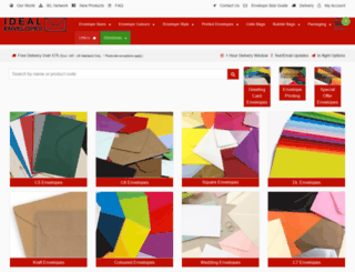 ideal-envelopes.co.uk screenshot