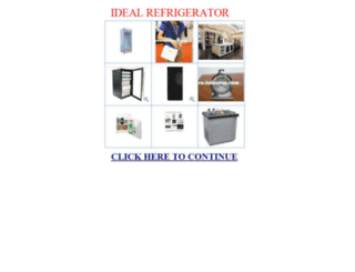 ideal-refrigerator.com screenshot
