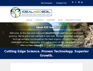 ideal420soil.com screenshot