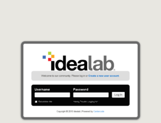 idealab.centercode.com screenshot