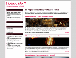 idealcado.com screenshot