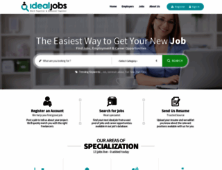 idealemployment.ca screenshot