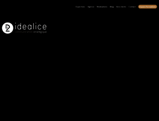 idealice.fr screenshot