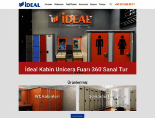 idealkabin.com.tr screenshot