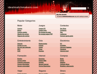 idealmatchmakers.com screenshot