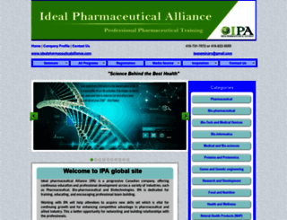 idealpharmaceuticalalliance.com screenshot