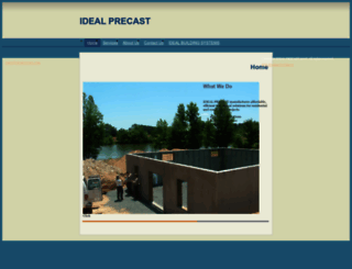 idealprecast.com screenshot