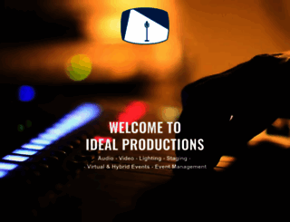 idealproductions.com screenshot