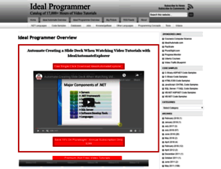 idealprogrammer.com screenshot