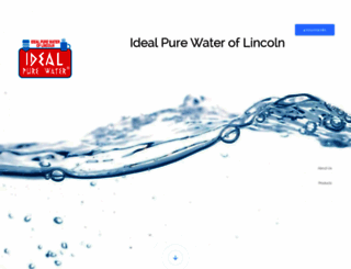 idealpurewaterandcoffee.com screenshot
