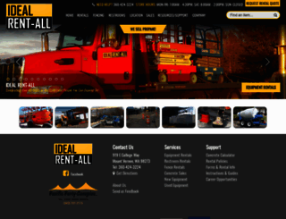 idealrentall.com screenshot