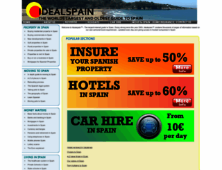 idealspain.com screenshot